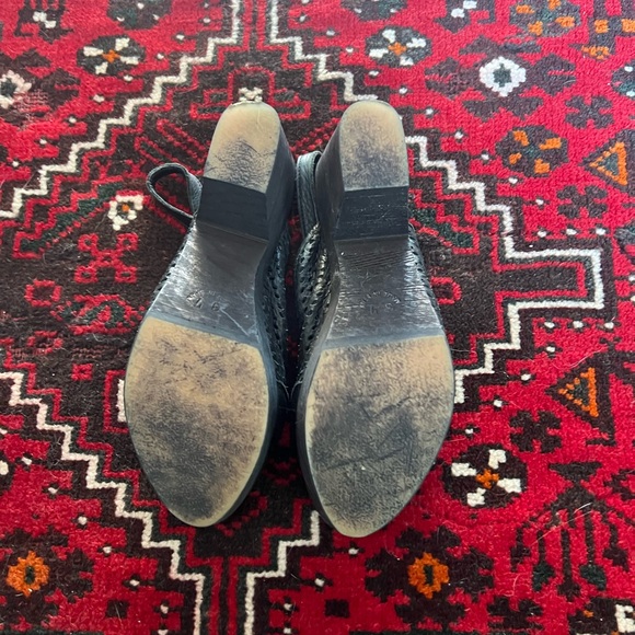 Free people sling back leather clog 6.5 - Picture 3 of 4